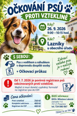 očkování psů 26